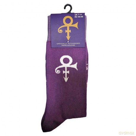Prince: Unisex Ankle Socks: Symbol (Purple) (UK Size 7 - 11)