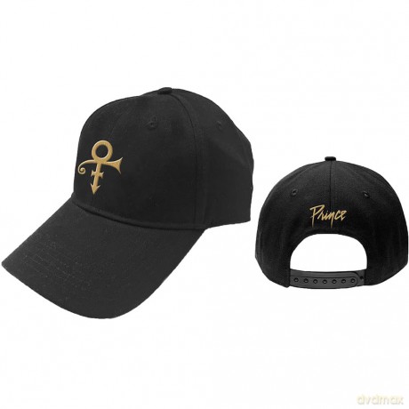 Prince: Unisex Baseball Cap: Gold Symbol (Black)