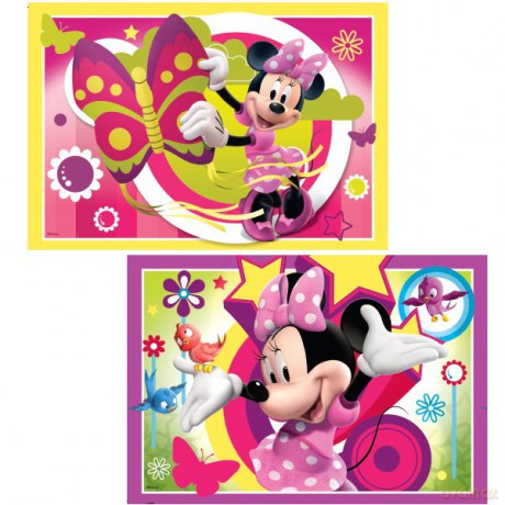 RAVENSBURGER 2x24 el. Dzień z Minnie [PUZZLE]