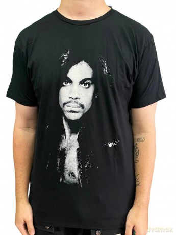 Prince: Unisex T-Shirt: Leather Jacket (Black) (Small)