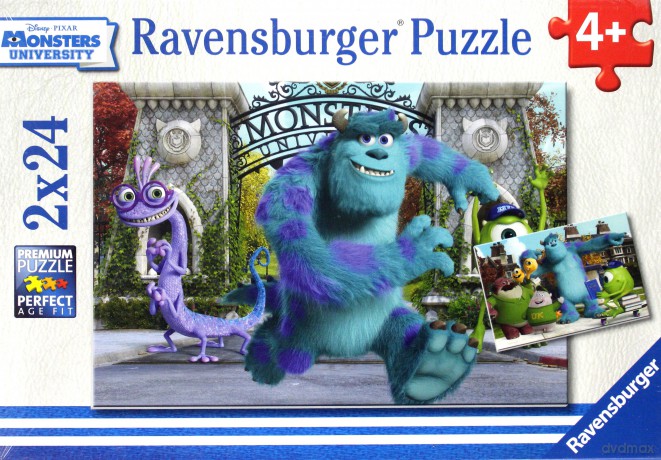 Ravensburger 2X24 EL. Potwory i Spółka [PUZZLE]