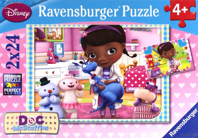 RAVENSBURGER 2x24 el. Mcstuffin Mały Lekarz [PUZZLE]