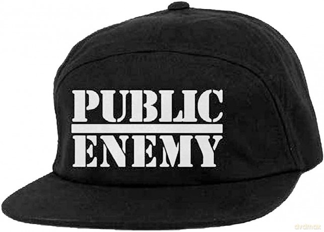 Public Enemy: Unisex Camper Cap: Logo (Black)