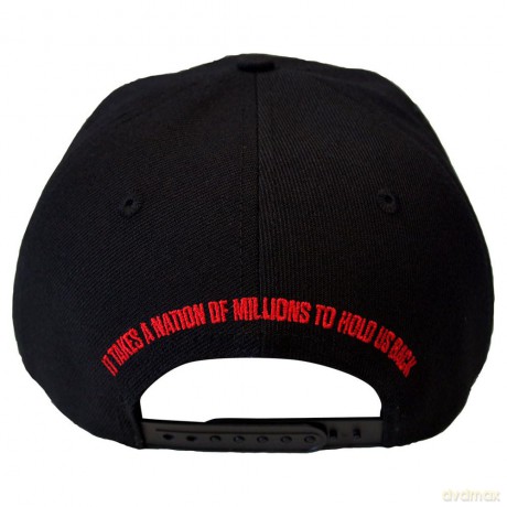 Public Enemy: Unisex Snapback Cap: It Takes A Nation (Black) (Back Print)
