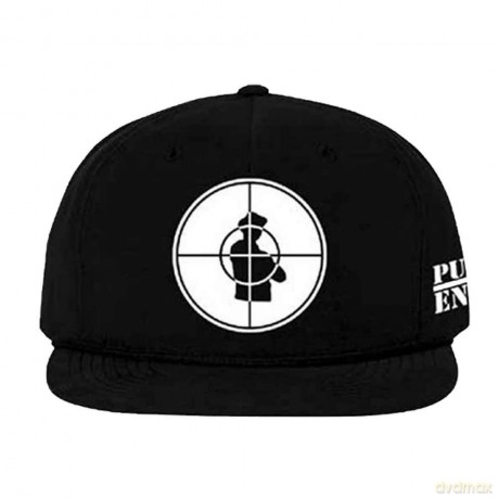 Public Enemy: Unisex Snapback Cap: Solid Target (Black)