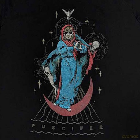 Puscifer: Unisex T-Shirt: Crescent Billy (Black) (Medium)