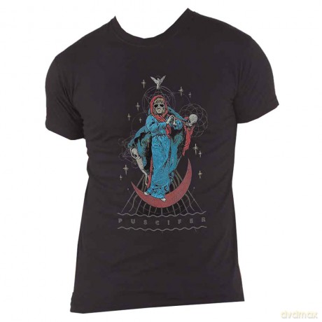 Puscifer: Unisex T-Shirt: Crescent Billy (Black) (Medium)