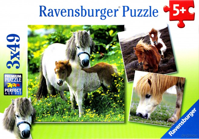 RAVENSBURGER 3x49 el. My Little Pony Przyjacielski Kucyk [PUZZLE]