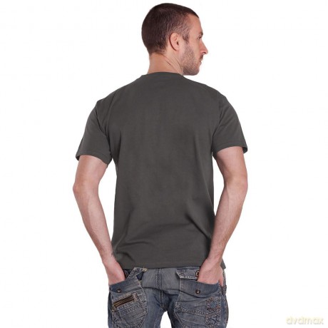 Puscifer: Unisex T-Shirt: Flame Logo (Charcoal Grey) (Medium)