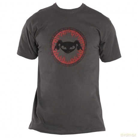 Puscifer: Unisex T-Shirt: Flame Logo (Charcoal Grey) (Medium)