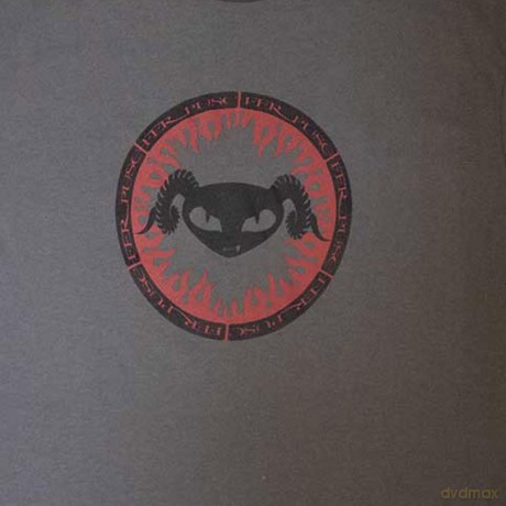 Puscifer: Unisex T-Shirt: Flame Logo (Charcoal Grey) (Medium)