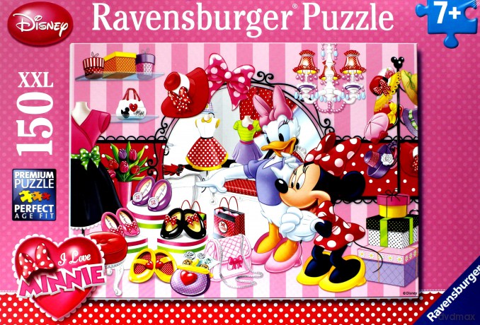 RAVENSBURGER 150 el. Minnie na Zakupach [PUZZLE]
