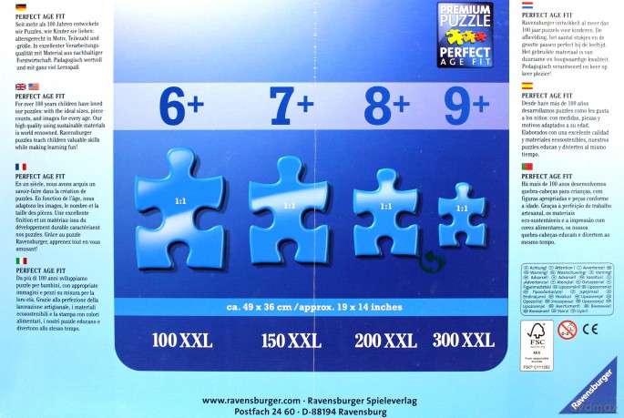 RAVENSBURGER 150 el. Minnie na Zakupach [PUZZLE]