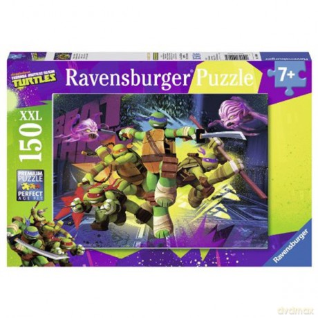 RAVENSBURGER 150 el. Żółwie w Akcji [PUZZLE]