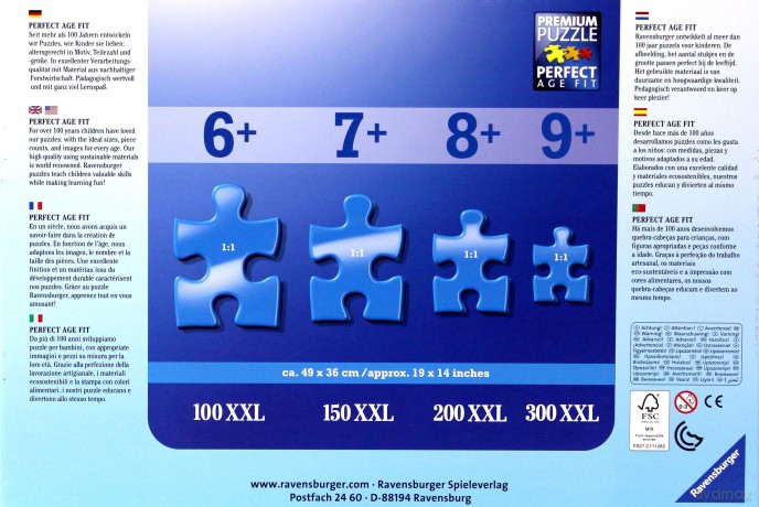RAVENSBURGER 150 el. Podwodny Raj [PUZZLE]