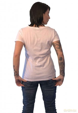 Queen: Ladies Tee: Classic Crest (Large)