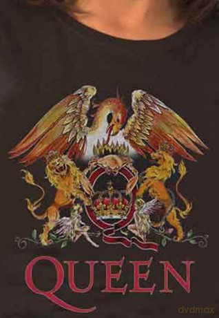 Queen: Ladies Tee: Classic Crest (Large)