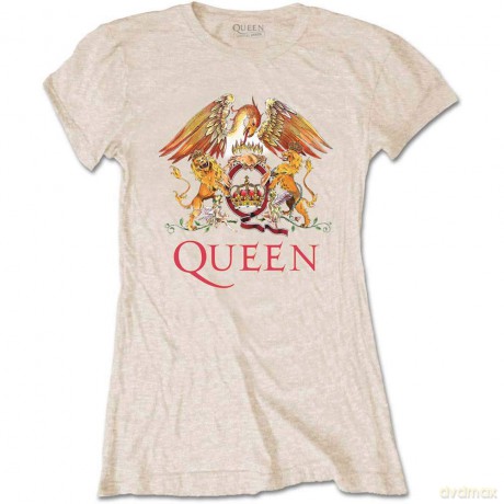 Queen: Ladies Tee: Classic Crest (XX-Large)