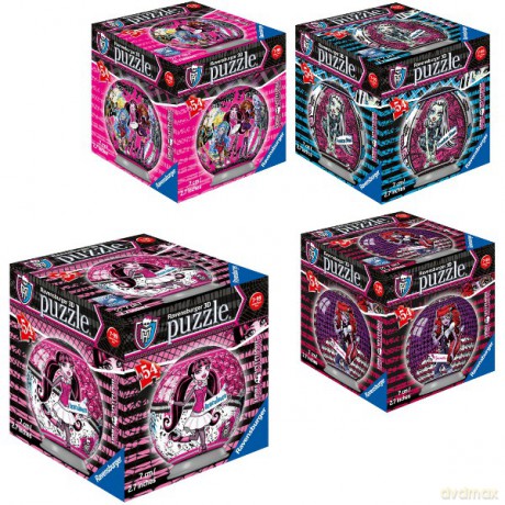 RAVEN 54 EL. Kuliste Monster High [PUZZLE]