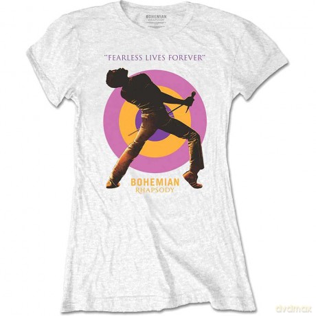 Queen: Ladies Tee: Fearless (X-Large)
