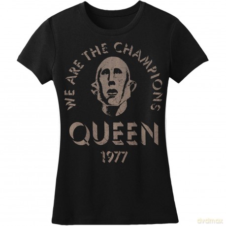 Queen: Ladies Tee: We Are The Champions (Small)
