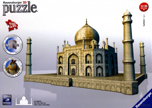 RAVENSBURGER 216 el. 3D Taj Mahal [PUZZLE]