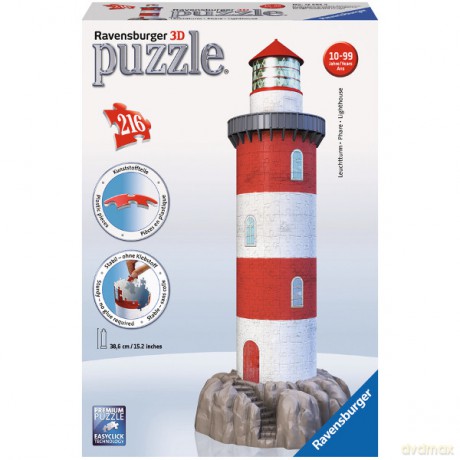 RAVENSBURGER 216 el. Przybrzeżna Latarnia [PUZZLE]