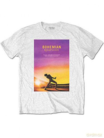 Queen: Men's Tee: Bohemian Rhapsody (Back Print) (XX-Large)