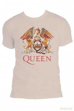 Queen: Men's Tee: Classic Crest (Medium)