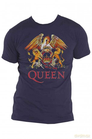 Queen: Men's Tee: Classic Crest (Medium)