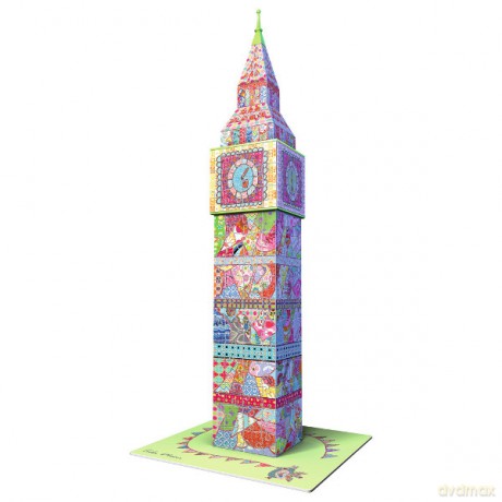 RAVEN 216 EL. 3D Big Ben Tula Moon [PUZZLE]