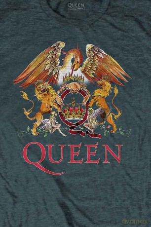 Queen: Men's Tee: Classic Crest (Small)