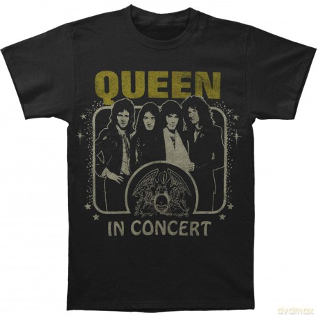 Queen: Men's Tee: In Concert (Large)