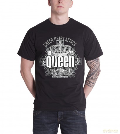 Queen: Men's Tee: Sheer Heart Attack (Large)