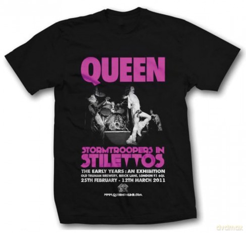 Queen: Men's Tee: Stormtrooper in Stilettos (X-Large)