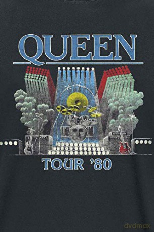 Queen: Men's Tee: Tour '80 (XX-Large)