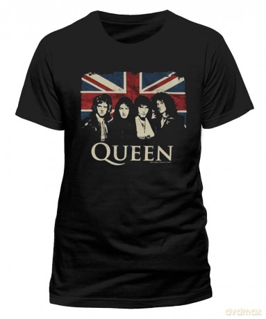 Queen: Men's Tee: Union Jack (Retail Pack) (Large)