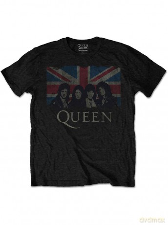 Queen: Men's Tee: Union Jack (Retail Pack) (Small)