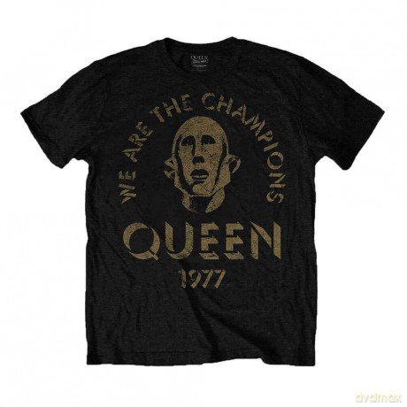 Queen: Men's Tee: We Are The Champions (Small)