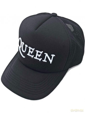 Queen: Mens Baseball Cap: Logo (Mesh Back)