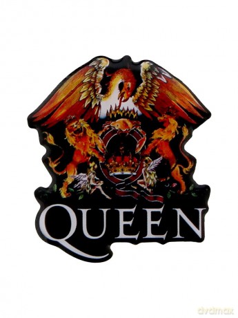 Queen: Pin Badge: Crest
