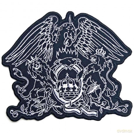 Queen: Standard Patch: Cut-Out Crest