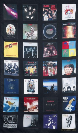 Queen: Textile Poster: Albums