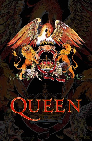 Queen: Textile Poster: Crest