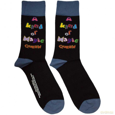 Queen: Unisex Ankle Socks: A Kind Of Magic (Black) (UK Size 7 - 11)
