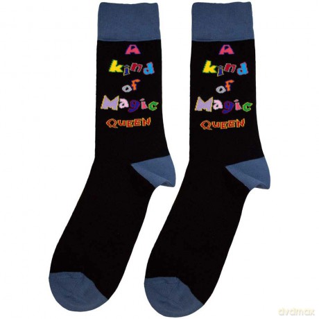 Queen: Unisex Ankle Socks: A Kind Of Magic (Black) (UK Size 7 - 11)