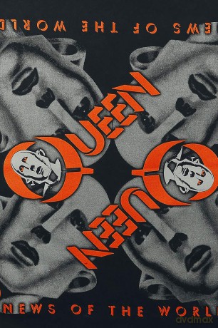 Queen: Unisex Bandana: News of the World