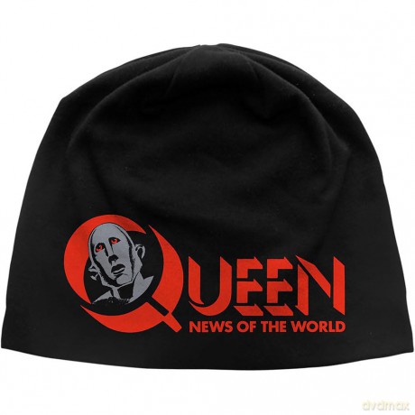 Queen: Unisex Beanie Hat: News of the World (Black)