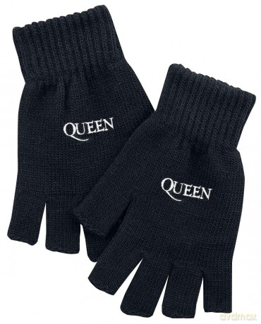 Queen: Unisex Fingerless Gloves: Logo