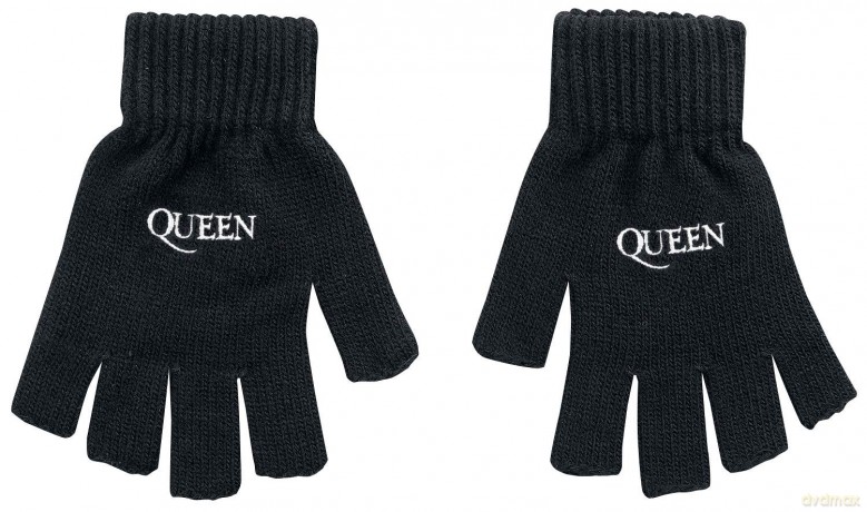 Queen: Unisex Fingerless Gloves: Logo